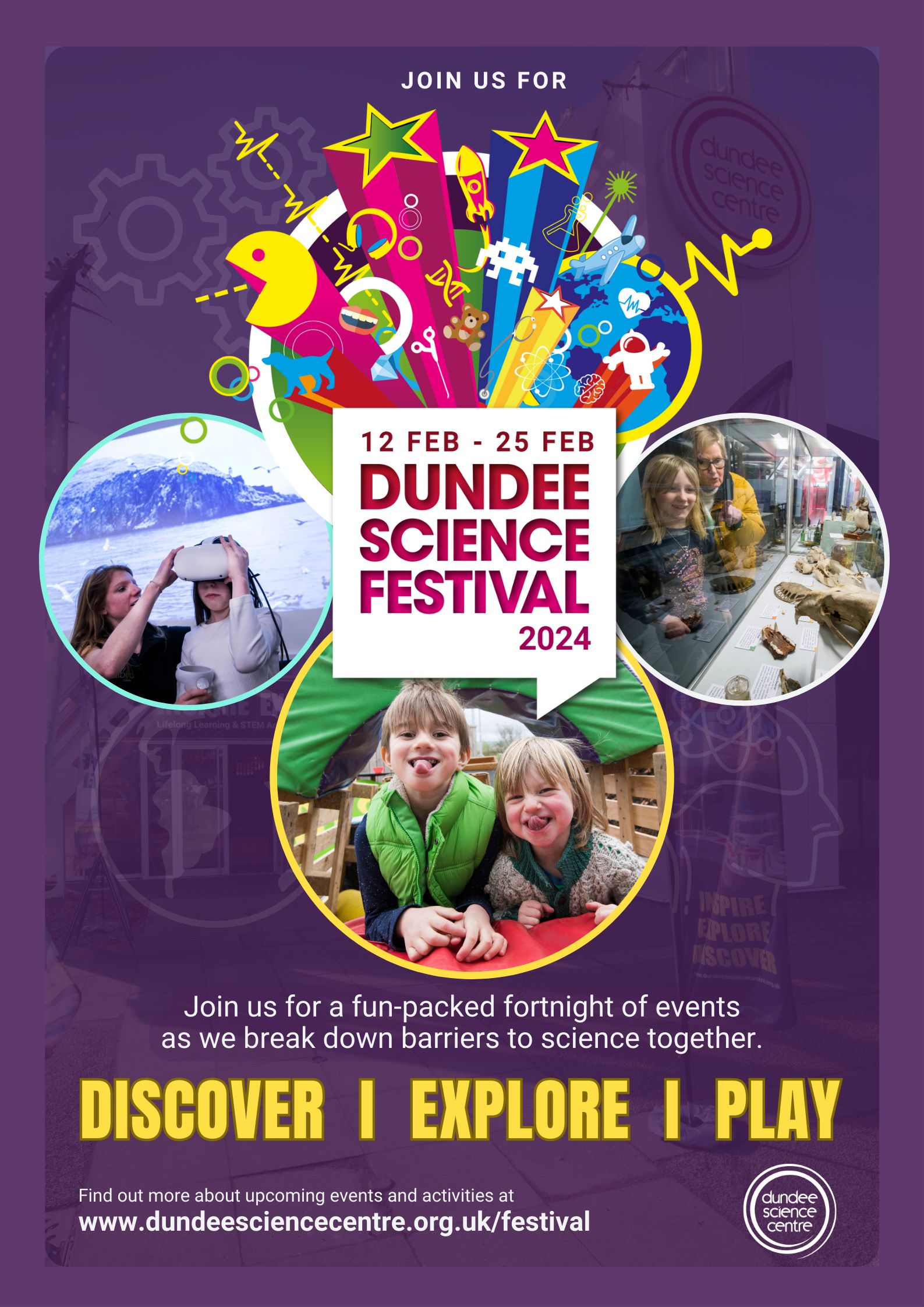 Dundee Science Festival Poster
