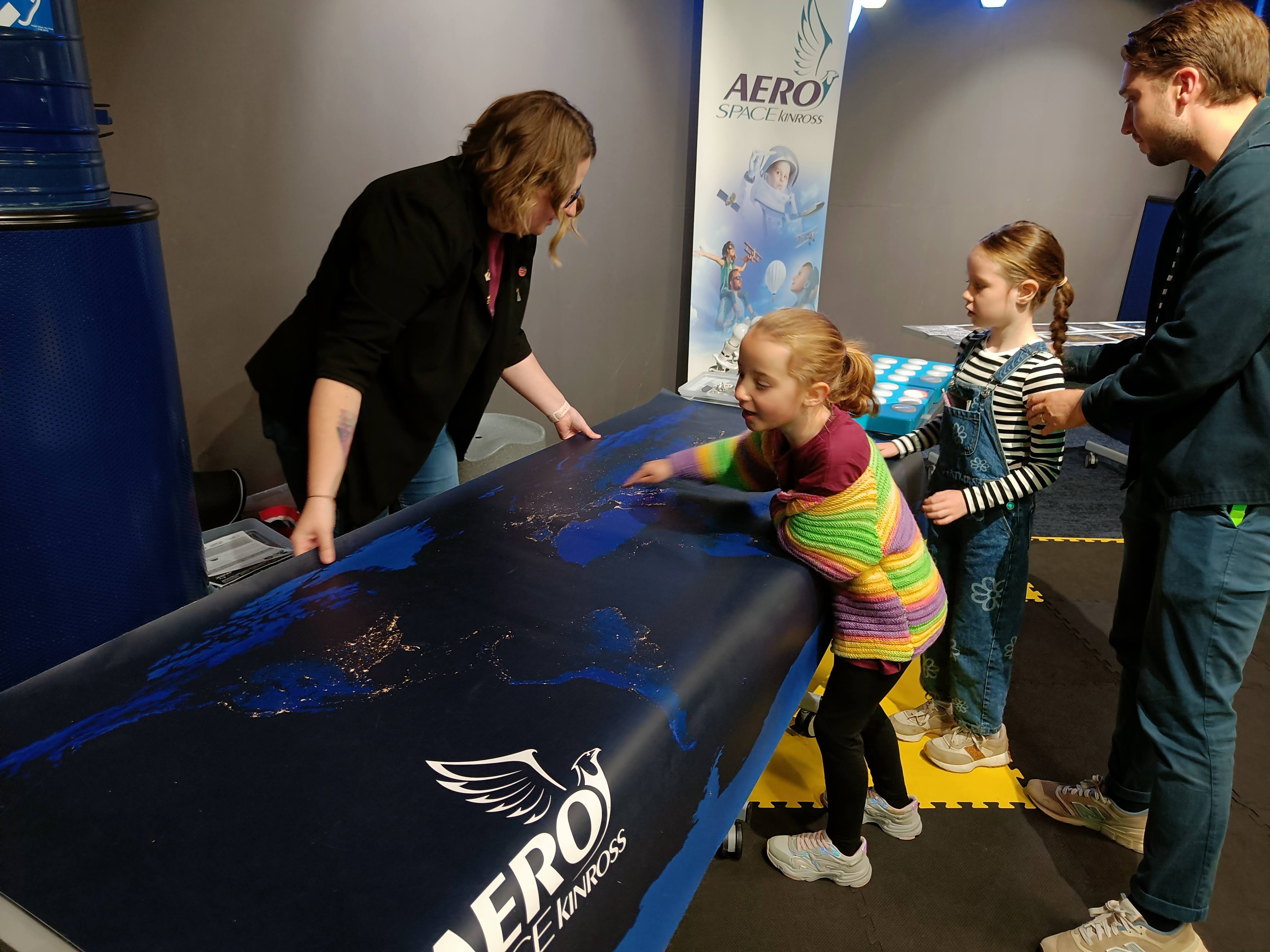 Aerospace Kinross carrying out community engagement